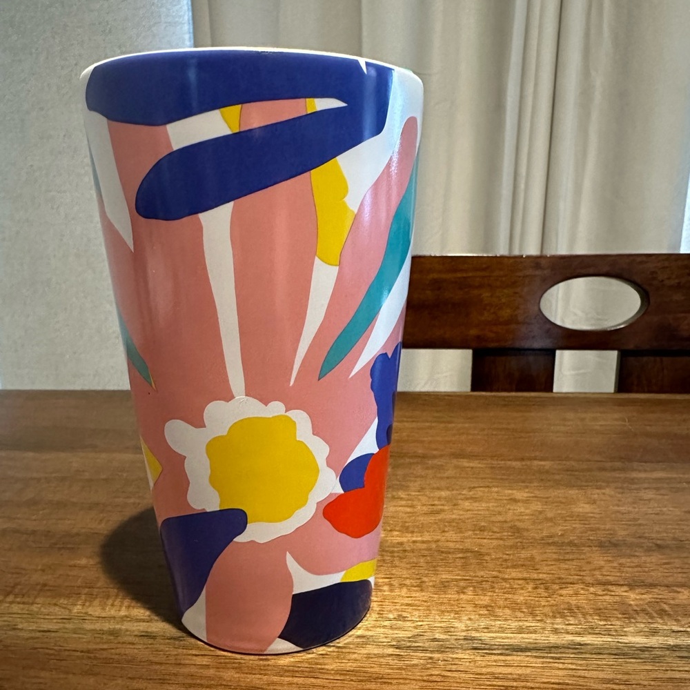 2021 Hawaiian florals ceramic tumbler STARBUCKS
